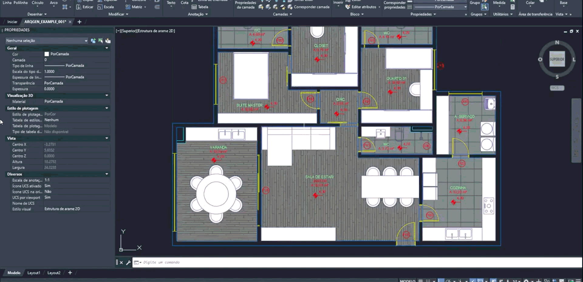 Demonstração do conversor DWG para Revit (RVT) da Arqgen